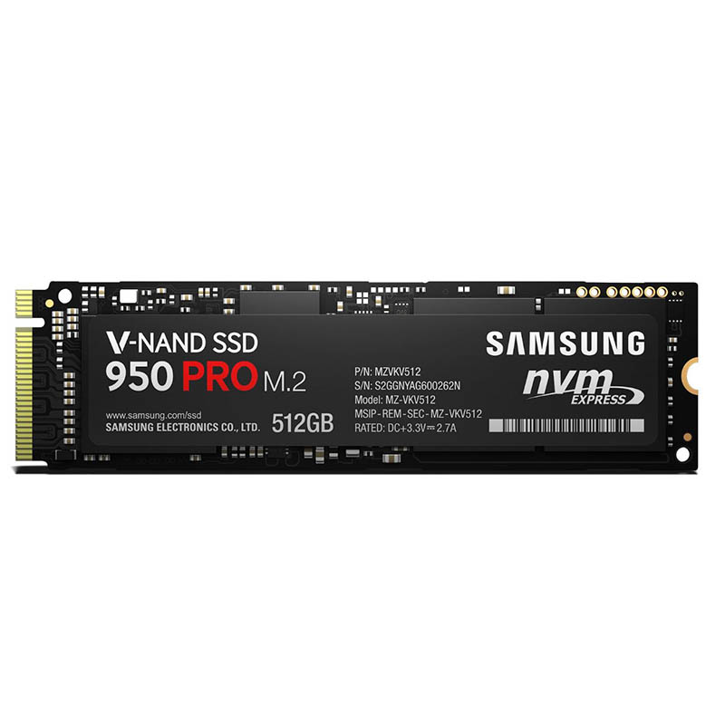 Samsung 950 Pro M.2 512GB SSD 1